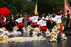 Xia Quan Kung Fu lion dance